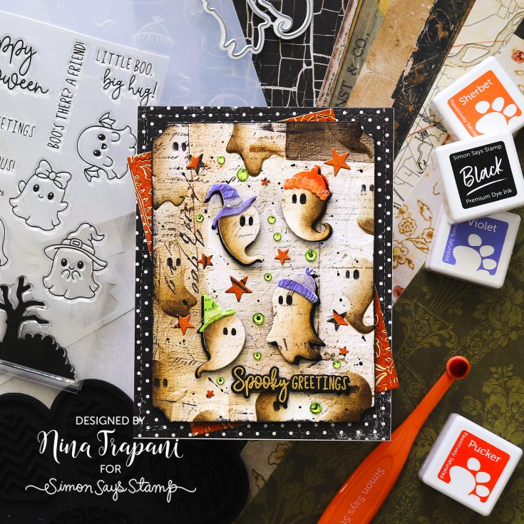 Simon Says Stamp Boo Bundle Halloween Craft Kit Nina-Marie Trapani