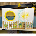 Simon Says Stamp Botanical Buds Wafer Dies 1606sdc Shine On Christine Heye Trifold Card
