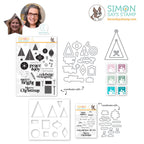 Simon Says Stamp CZ Design Christmas Joy in July Stamps Dies Stencil and Ink