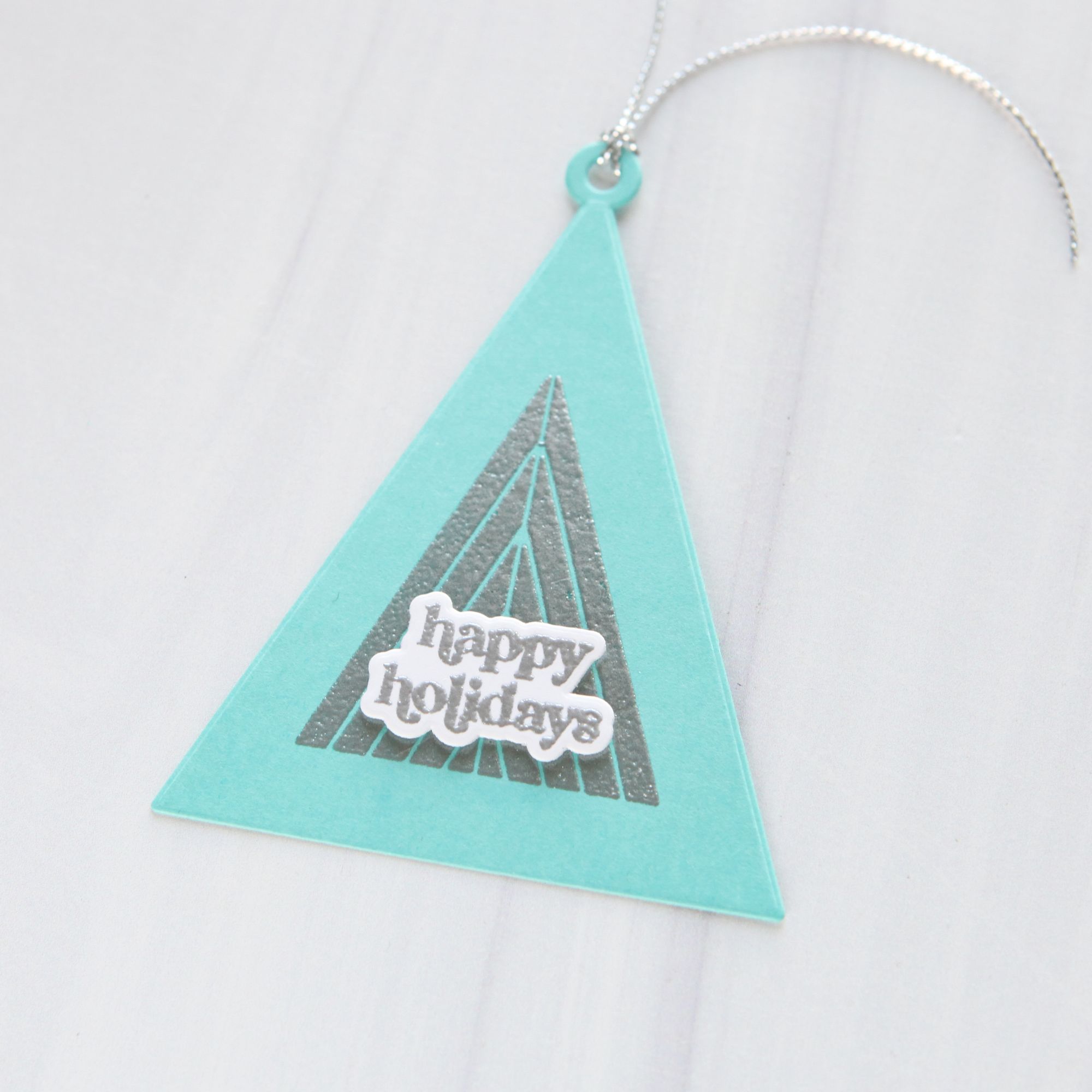 Simon Says Stamp CZ Design Christmas Joy in July Stamps Dies Stencil and Ink Cathy Zielske Aqua Happy Holidays Tag | color-code:ALT09