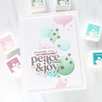 Simon Says Stamp CZ Design Christmas Joy in July Stamps Dies Stencil and Ink Cathy Zielske Wishing You Peace and Joy Card | color-code:ALT06