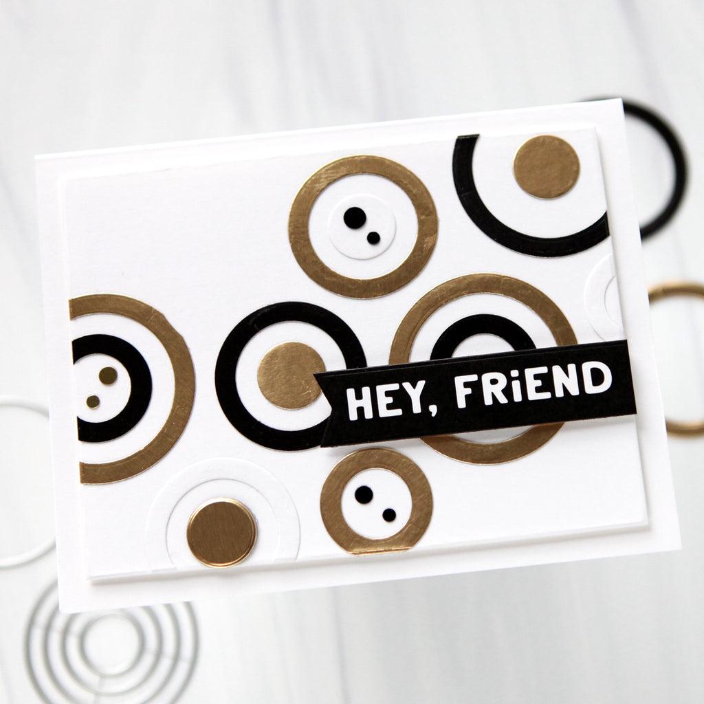 Simon Says Stamp Card Kit of the Month July 2026 Pop Art ck0726 Neutral Circles Friend Card Cathy Zielske | color-code:ALT05