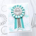 Simon Says Stamp Card Kit of the Month June 2026 Step Right Up ck0626 Prize Ribbon Friend Card Cathy Zielske | color-code:ALT07