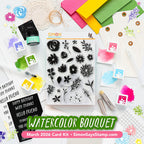 Simon Says Stamp Card Kit of the Month March 2026 Watercolor Bouquet ck0326 glamour shot