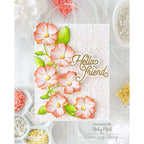 Simon Says Stamp Charming Flower Stem Wafer Dies s997 STAMPtember Friend Card Nicky Meek | color-code:ALT08
