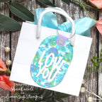 Simon Says Stamp Chunky Ovals Wafer Dies 1512sd Every Happiness Shari Carroll Love You Tag