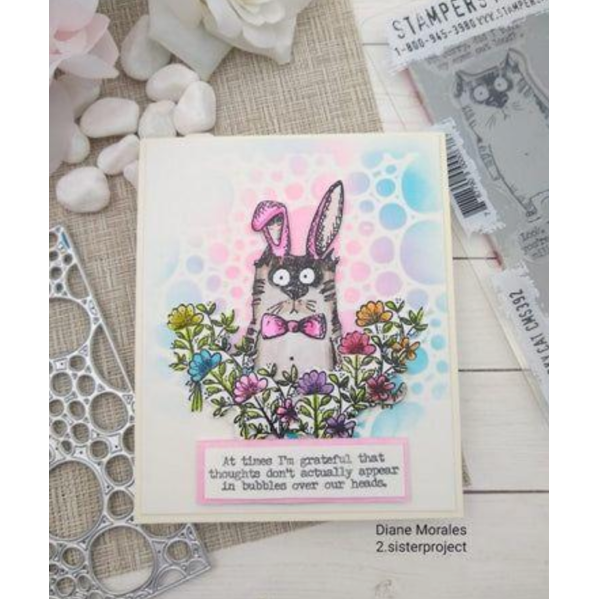 Simon Says Stamp Crazy Things Wafer Dies sss237 bunny ears