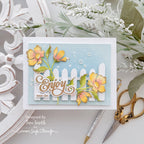 Simon Says Stamp Crimped A2 Rectangles Wafer Dies 1407sd In My Heart Enjoy You Day Card