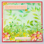 Simon Says Stamp Dancing Meadows Wafer Dies 1662sd Shine On Summertime Square Card Anna-Karin Evaldsson | color-code:ALT04