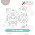 Simon Says Stamp Deco Blossoms Wafer Dies 1616sdc