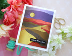Simon Says Stamp Desert Horizon Wafer Die 1625md Every Happiness Laura Bassen Desolate Desert Card