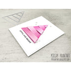 Simon Says Stamp Dimensional Tree Wafer Dies 1707md Stamptember Miriam Prantner Pink Joyful and Bright Card