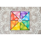 Simon Says Stamp Dimensional Tree Wafer Dies 1707md Stamptember Natasha Foote Square Rainbow Card