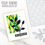 Simon Says Stamp Dual Diamonds Wafer Dies 1312md Happy Camper Be Amazing Card Miriam Prantner green | color-code:ALT13