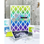 Simon Says Stamp Dual Diamonds Wafer Dies 1312md Happy Camper Birthday Card Maggie Haas