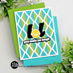 Simon Says Stamp Dual Diamonds Wafer Dies 1312md Happy Camper LOL Card Sandi MacIver | color-code:ALT18