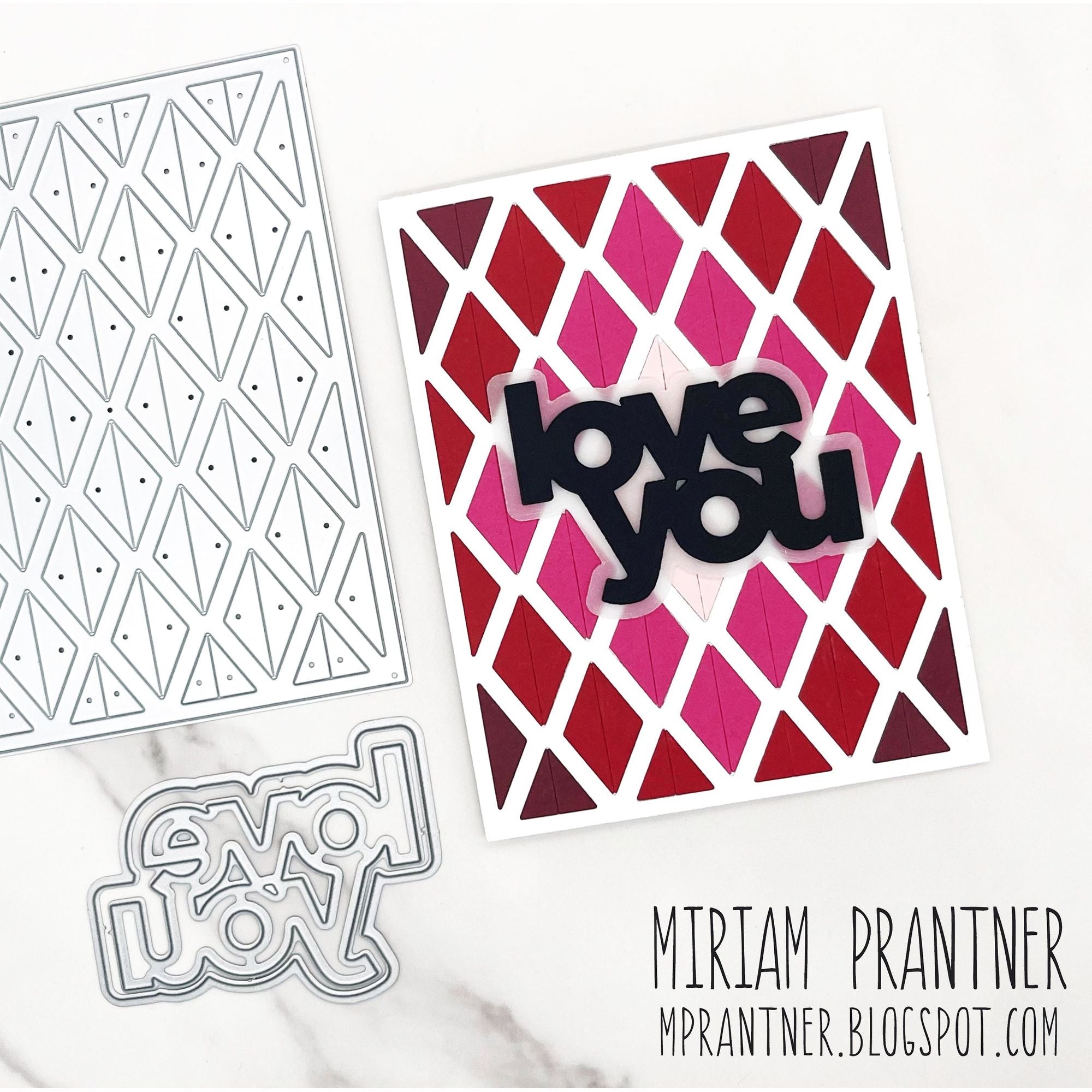 Simon Says Stamp Dual Diamonds Wafer Dies 1312md Happy Camper Love You Card Miriam Prantner | color-code:ALT15