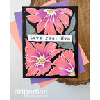 Simon Says Stamp EZ Strips Mom set1207em In My Heart Butterfly Dramatic Love You, Mom Card