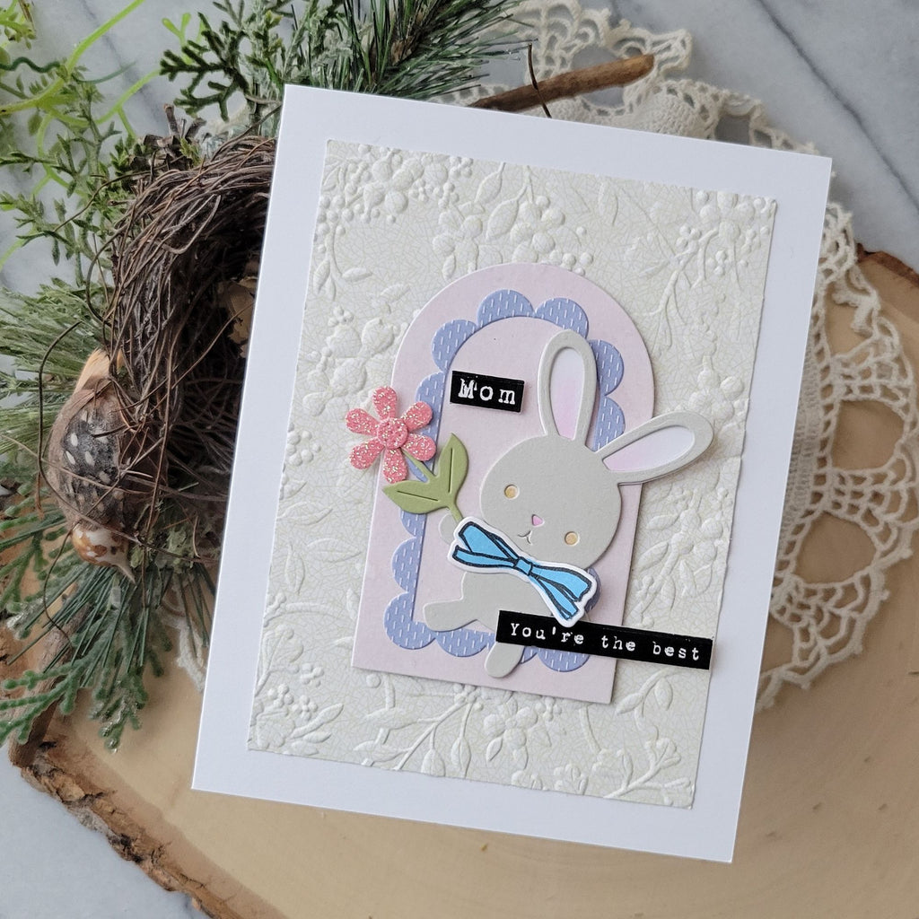 Simon Says Stamp EZ Strips Reverse Mom 1024ez In My Heart You're the Best Card