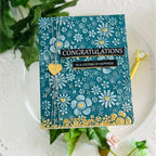 Simon Says Stamp EZ Strips Reverse Traditional Wedding 1032ez Always There Elegant Teal Wedding Card Kailash Naidoo