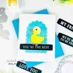 Simon Says Stamp EZ Strips XL Friendship set1208xf In My Heart You're the Best Card | color-code:ALT02