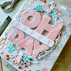 Simon Says Stamp Embellishment Mix Creamsicle 0726cs Every Happiness Emily Midgett Oh Happy Day Card