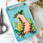 Simon Says Stamp Embellishment Mix Sunset Tiny Flowers 0927st Stamptember Emily Midgett Felt Fall Decor