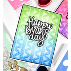 Simon Says Stamp Embossing Folder Braided sf610 In My Heart Birthday Card | color-code:ALT04