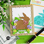 Simon Says Stamp Embossing Folder Braided sf610 In My Heart Easter Card Sandi MacIver | color-code:ALT06