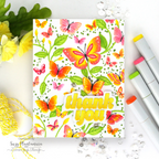 Simon Says Stamp Embossing Folder Dies and Stencils Butterfly Escapade set1216be I Want It All Thank You Card Suzy Plantamura | color-code:ALT04