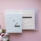 Simon Says Stamp Embossing Folder Flower Frame sf579 Beautiful Moments Elegant Embossed Cards Yana Smakula | color-code:ALT06