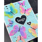 Simon Says Stamp Embossing Folder Leaf Spin sf554 Beautiful Moments xo | color-code:ALT03