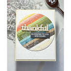 Simon Says Stamp Embossing Folder Pumpkin Wreath sf667 Stamptember Karen Downs Thanksgiving Card