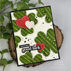 Simon Says Stamp Embossing Folder Stitching Sampler sf545 Beautiful Moments Good Luck Card Nichol Spohr | color-code:ALT06