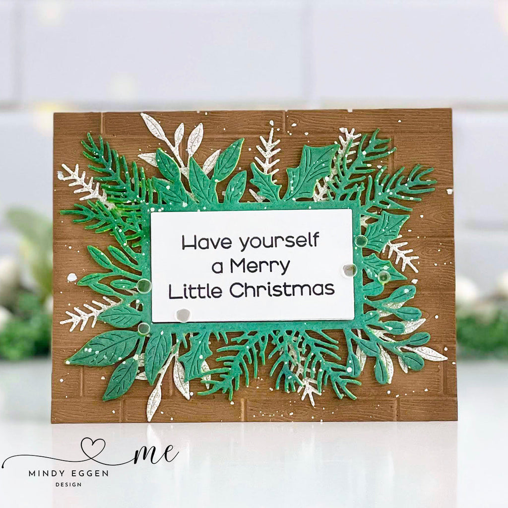 Simon Says Stamp Embossing Folder Wooden Planks sf326 Season Of Wonder Christmas Card Mindy Eggen | color-code:ALT04