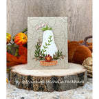 Simon Says Stamp Embossing Folder Yarn Tangle sf609 Stamptember Michelle Peckham Autumn Blessings Card