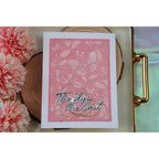 Simon Says Stamp Embossing Folder and Cutting Dies Butterfly Escapade sfd582 In My Heart Sky's the Limit Card