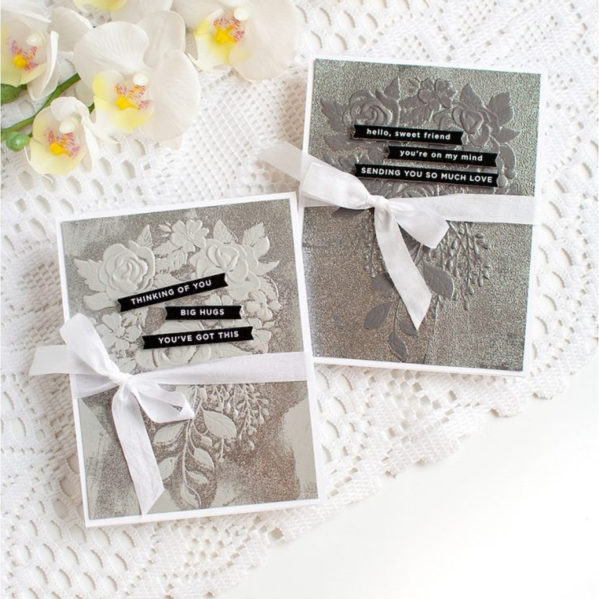 Simon Says Stamp Embossing Folder and Cutting Dies Fancy Rose Bouquet sfd525 Heart to Heart Elegant Encouragement Card Set Heather Hoffman | color-code:ALT05