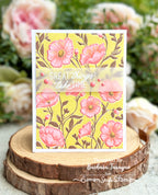 Simon Says Stamp Embossing Folders Stencils and Dies Morning Glory Vibes set1316mg Barbara Tarayao Great Things Flower Card