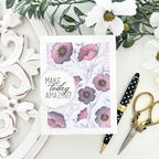 Simon Says Stamp Embossing Folders Stencils and Dies Morning Glory Vibes set1316mg Tina Smith Make Today Amazing Card