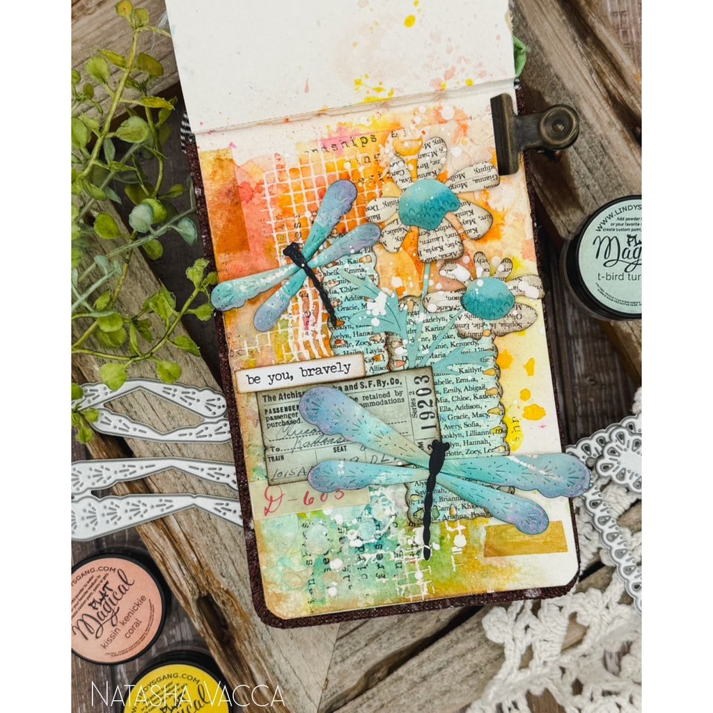Simon Says Stamp Every Happiness Collection I Want It All Stand-Alone Dies set1313sa Dewpierce Dragonfly Duo