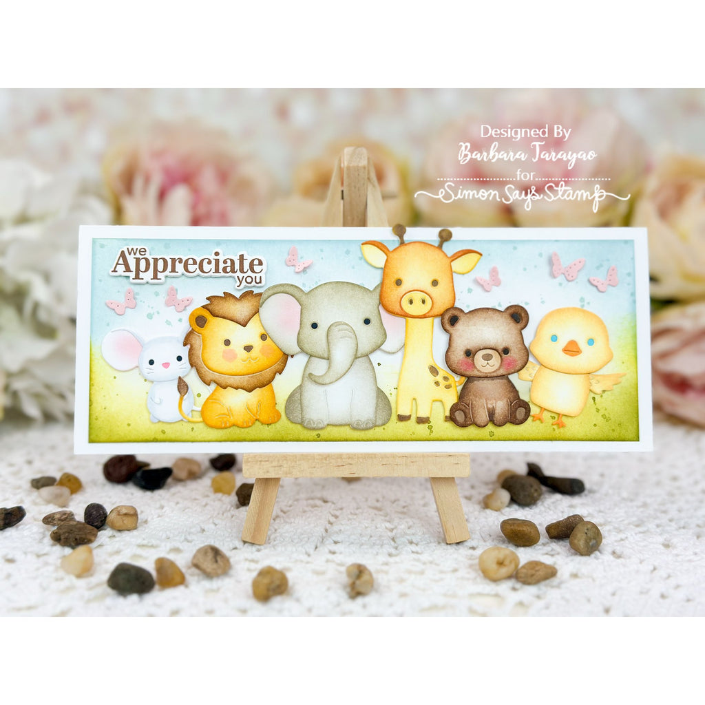 Simon Says Stamp Fable Birdie Wafer Dies s1152 Always There We Appreciate You  Card Barbara Tarayao | color-code:ALT01