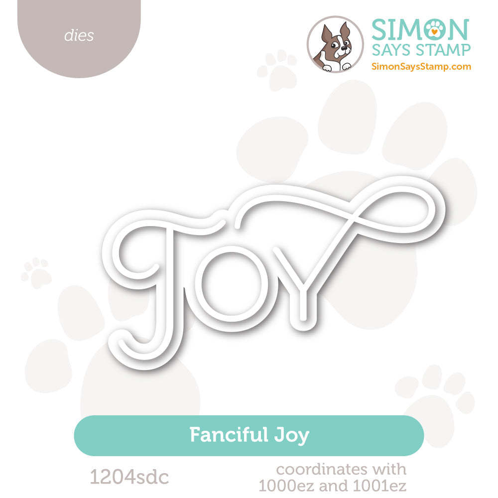 Simon Says Stamp Fanciful Joy Wafer Dies 1204sdc