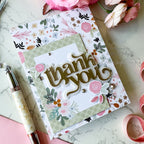 Simon Says Stamp Fancy Thank You Wafer Dies 8012sd Happy Camper Thank You Card Emily Midgett | color-code:ALT10