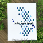 Simon Says Stamp Fiesta Circles Wafer Dies 1605sd Always There Miss Your Laugh Card Jessica Vasher