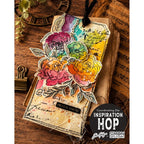 Simon Says Stamp Floral Elements Wafer Dies 445sss Colorful Vintage Tag Zoey Scarpelli