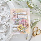 Simon Says Stamp Floral Elements Wafer Dies 445sss Find Joy Flowers Card Tina Smith | color-code:ALT03