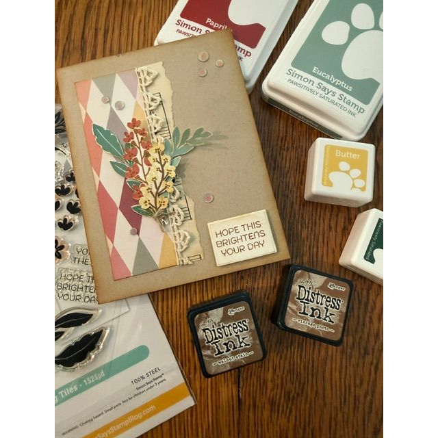 Simon Says Stamp Forest Forage In Summer Wafer Dies 1634sdc Every Happiness Tara Conley Hope Card