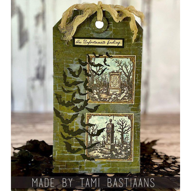 Simon Says Stamp Framed Frights Wafer Dies sss494 bats