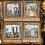 Simon Says Stamp Framed Frights Wafer Dies sss494 graveyard